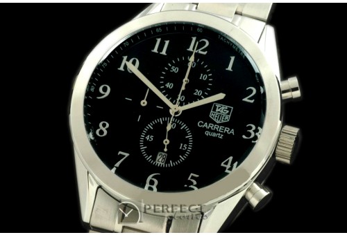 TGCA00292S Carrera Vintage SS/SS Black Jap Qtz