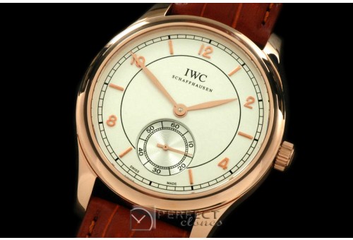 IWPA10021 Portuguese Vintage Auto RG/LE White Asia 2824 28800b