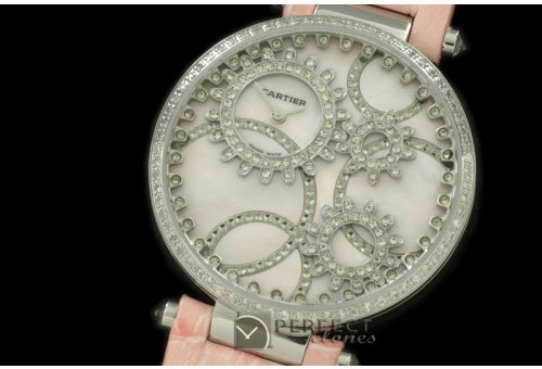 CARHJ10002 High Jewellery SS/LE MOP Pink Swiss Quartz