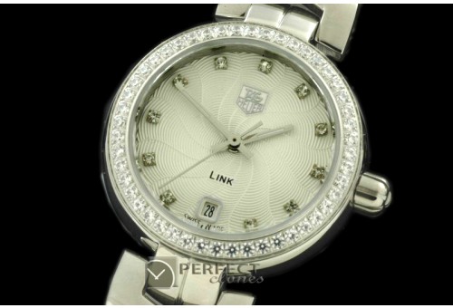 TGLL00101D 2012 Link Sports Ladies SS/SS Wht Diam S-Qtz