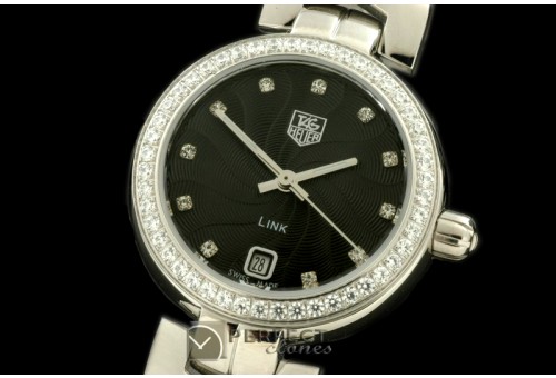 TGLL00102D 2012 Link Sports Ladies SS/SS Blk Diam S-Qtz