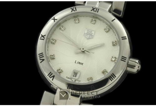 TGLL00101 2012 Link Sports Ladies SS/SS Wht Diam S-Qtz