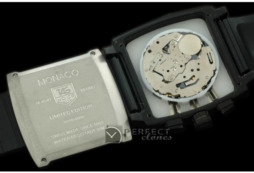 TGM10045 Monaco Limited Ed SS Skeleton/Yellow OS2Chrono Quartz