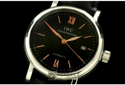 IWPT00995 Portofino Automatic SS/LE Black Asia 2892