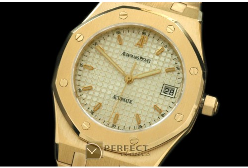 AP00029 Royal Oak Automatic YG/YG White Asian Eta 2824-2