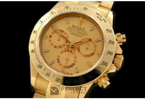 RLDF00104 Daytona 116528 YG/YG Gold Stick A-775Sec@6 28800