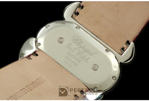CPOWL10001A Owl Watch Ladies SS/ST White Swiss Qtz