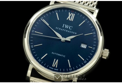 IWPT00996S Portofino Automatic SS/ME Blue Asia 2892