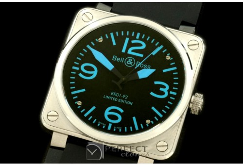 BO-019203 BR01-92 Automatic SS/RU Black/Blue A-2836