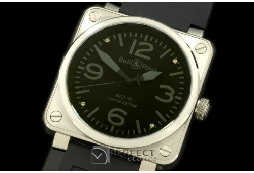 BO-019205 BR01-92 Automatic SS/RU Black/Grey A-2836