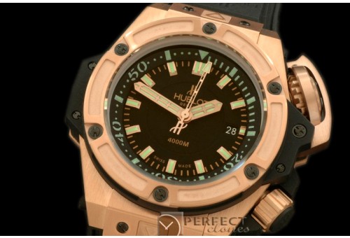 HBD00089 Diver 4000m RG/RU Blk