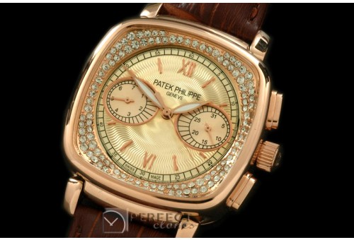 PP7071-113 Ladies Chrono 7071 RG/LE Gold Asian 2813