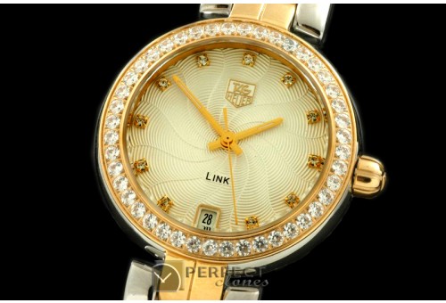 TGLL00111D 2012 Link Sports Ladies SS/YG/TT Wht Diam S-Q