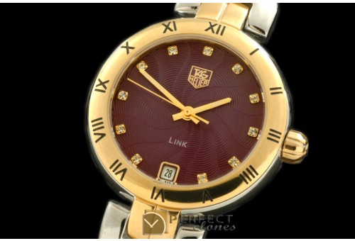 TGLL00113 2012 Link Sports Ladies SS/YG/TT Bwn Diam S-Qt