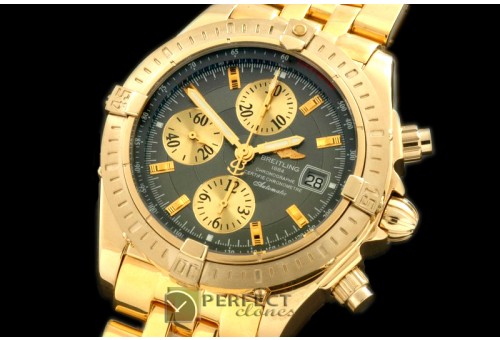 BLEV00304 Chronomat Evo YG/YG Grey Sticks A-77528800