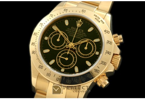 RLDF00105 Daytona 116528 YG/YG Black Stick A-775Sec@6 28800