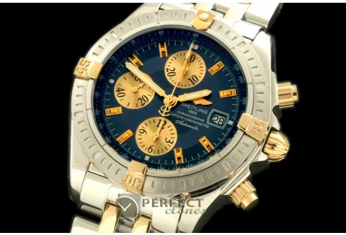 BLEV00203 Chronomat Evo SS/YG Blue Sticks A-77528800