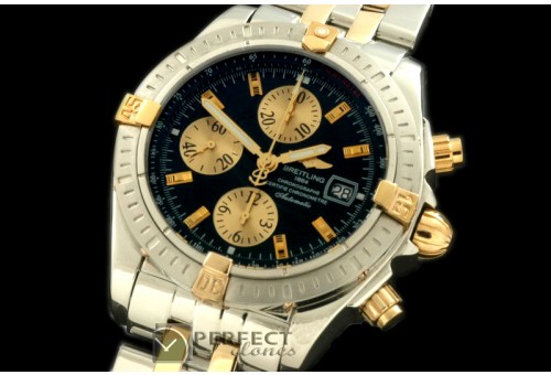 BLEV00202 Chronomat Evo SS/YG Black Sticks A-77528800