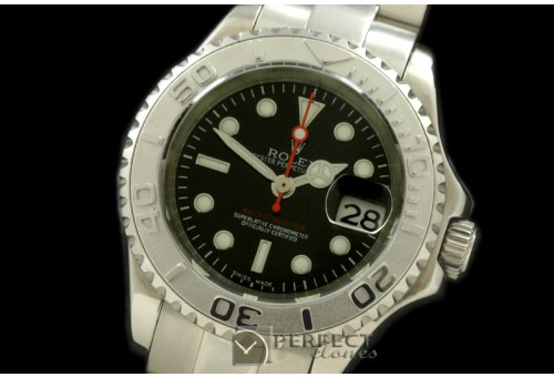 RYMLD00013 Yachtmaster Lady SS Black Swiss Eta 2671