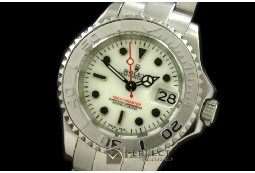 RYMLD00112 Yachtmaster Lady SS White Asian ST-6 21J