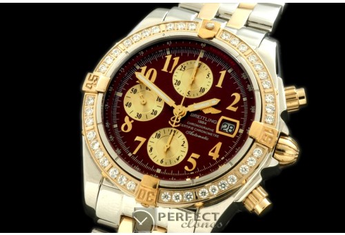 BLEVB00215 Chronomat Evo SS/YG Brown Num A-77528800