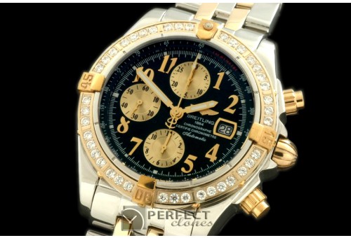 BLEVB00212 Chronomat Evo SS/YG Blacj Num A-77528800