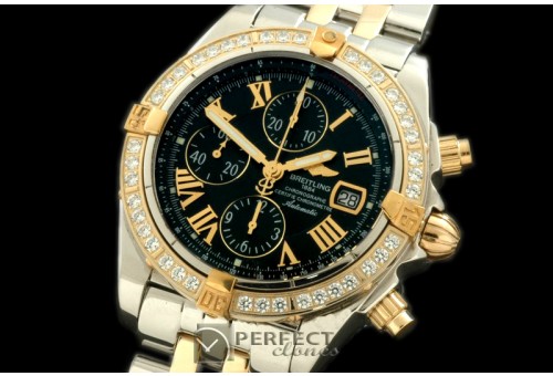 BLEVB00222 Chronomat Evo SS/YG Black Roman A-77528800