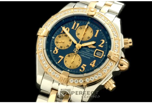 BLEVB00213 Chronomat Evo SS/YG Blue Num A-77528800