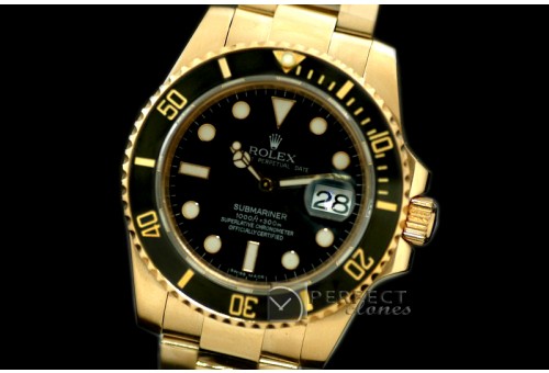 RLSF00001 116619 Black FG Sub Swiss 2836/3135