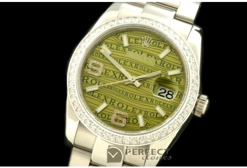 RDJMS00013AD SS/SS OYS Khaki Asian 2836 - Real Diamonds