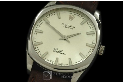RLCD00104 Cellini Danos Men SS/LE Silver Swiss Quartz