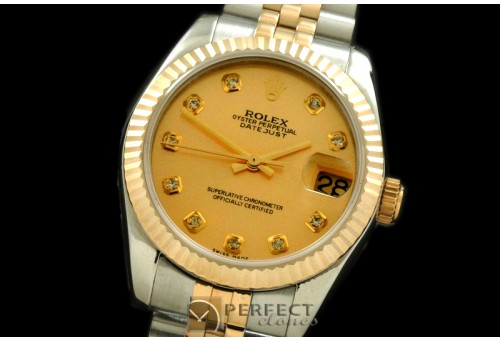 RDJmT10002A SS/YG Jubilee Gold Diam Swiss 2688/2355