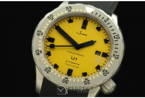 SI01002 U1 JR Limited Ed Automatic SS/RU Ylw Swiss 2836