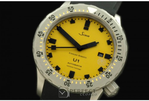 SI01102 U1 JR Limited Ed Automatic SS/RU Ylw Asian 2813