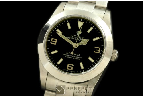RLEX00118 Explorer 1 SS Black Asian 2813 25J 28800