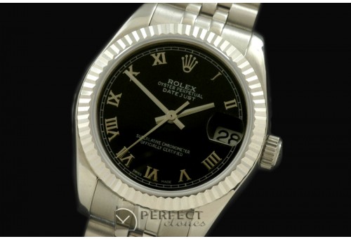 RDJmS10063A SS Jubilee Black Roman Swiss 2688/2355