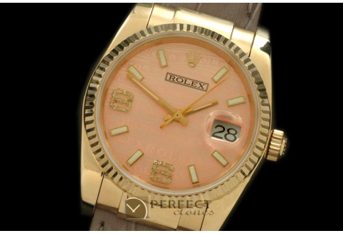 RDJMF00014A YG/LE Salmon Asian 2836/3135-Real Diamonds