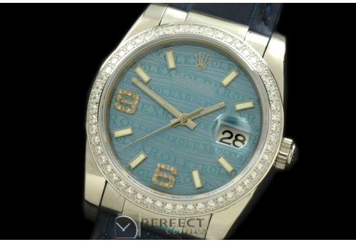 RDJMS00082D SS/LE Blue Asian 2813 2880Real Diamonds