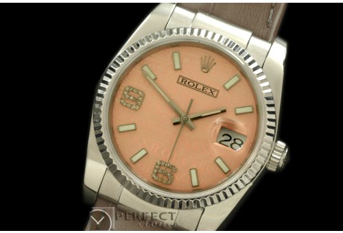 RDJMS00084 SS/LE Salmon Asian 2813 - Real Diamonds