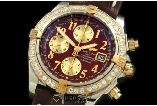 BLEVB00215L Chronomat Evo SS/LE Brown Num A-77528800