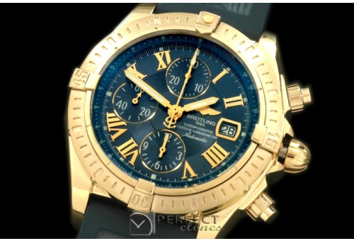 BLEV00323R Chronomat Evo YG/RU Blue Roman A-77528800