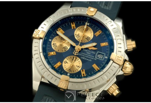 BLEV00203R Chronomat Evo SS/YG/RU Blue Sticks A-77528800