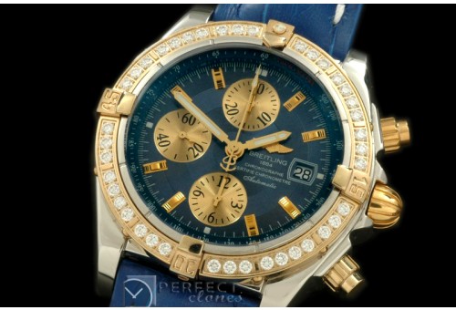 BLEVB00203L Chronomat Evo SS/LE Blue Sticks A-77528800