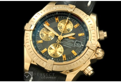 BLEV00304L Chronomat Evo YG/LE Grey Sticks A-77528800