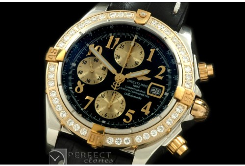 BLEVB00212L Chronomat Evo SS/LE Black Num A-77528800