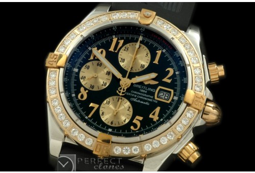 BLEVB00212R Chronomat Evo SS/RU Black Num A-77528800