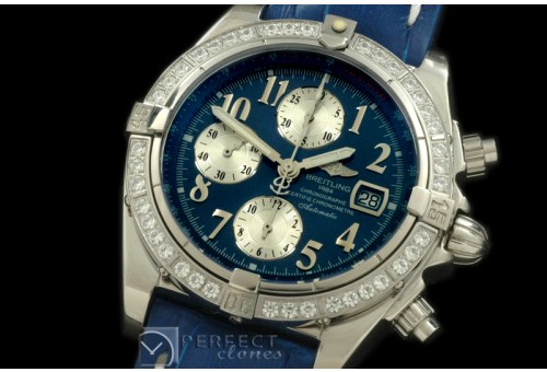 BLEVB10013L Chronomat Evo SS/LE Blue Num A-77528800