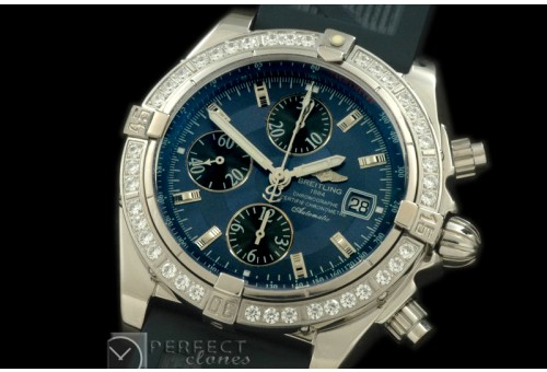 BLEVB10003R Chronomat Evo SS/LE Blue Sticks A-77528800