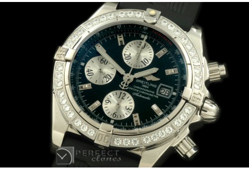 BLEVB10002R Chronomat Evo SS/LE Black Sticks A-77528800