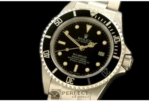 0 RLSD00177 16600 Classic Sea Dweller SS Blk Asian 2813